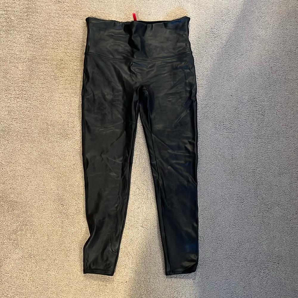 Spanx Faux Leather Leggings